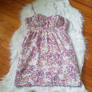 Forever 21 Boutique XXI Floral Spaghetti Strap Dress